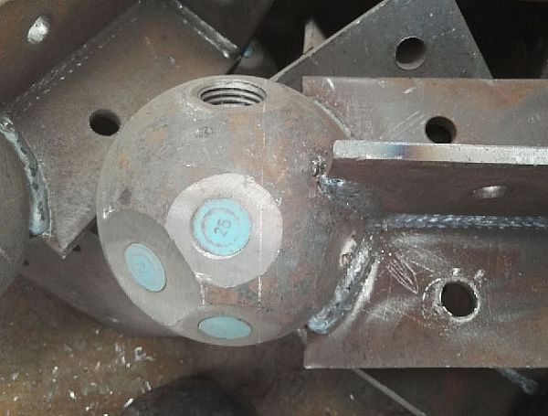 松江螺栓球球塞，网架配件